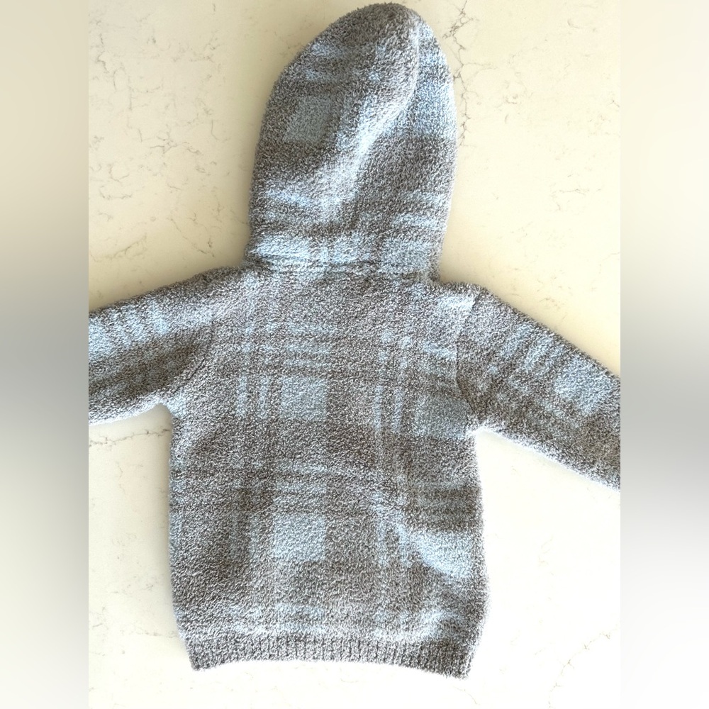 Barefoot Dreams Toddler Boys Zip Up Sweater Set Sz 4T/5T - Picture 8 of 14